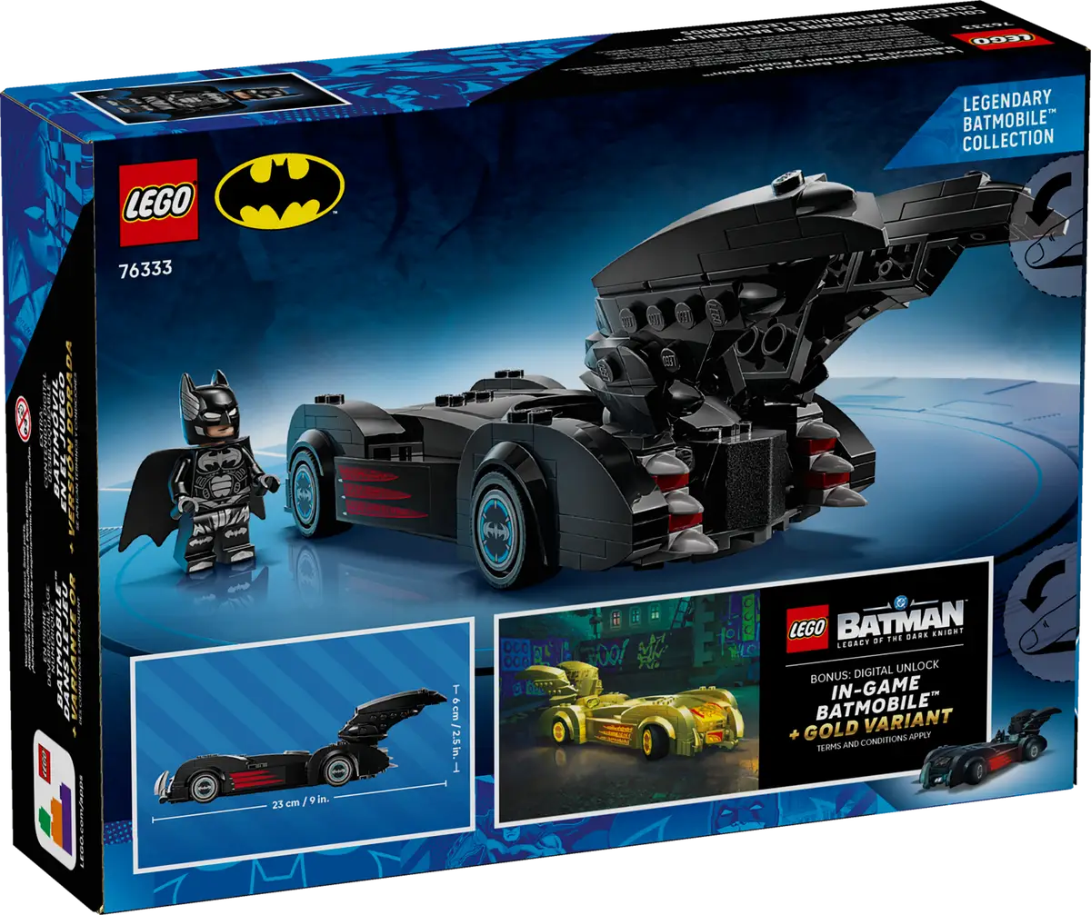 Batman et Robin Batmobile (76333)